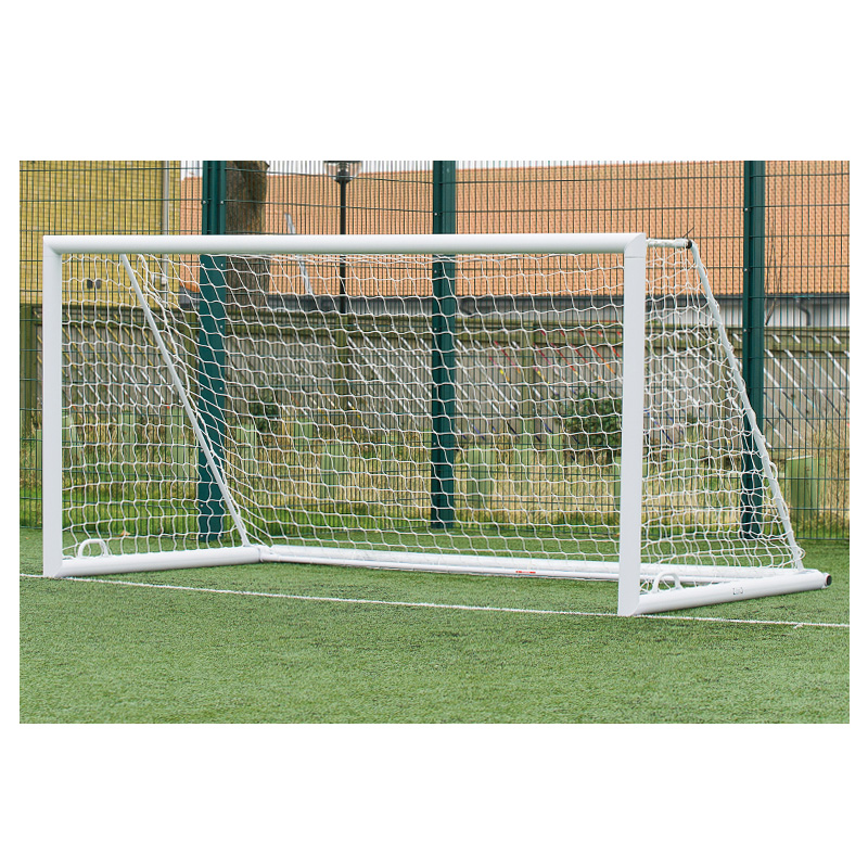 Harrod 4mm Football Portagoal & Weighted Portagoal Nets (16 x 6ft / 4.88 x 1.83m) FBL358 (Pair)