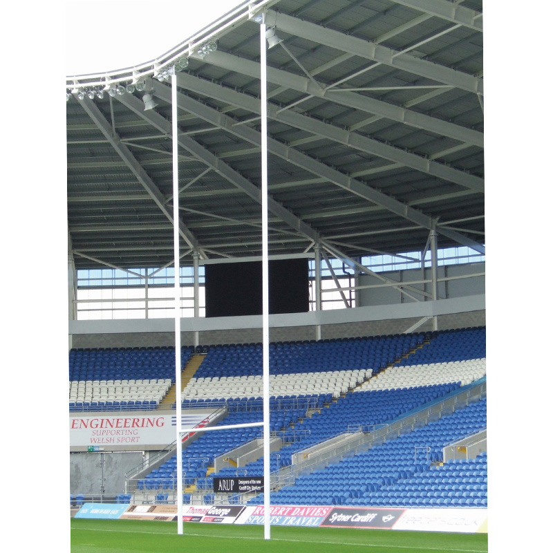 Harrod Socketed Aluminium Rugby Posts (No Hinges)
