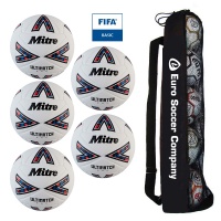 Tube of 5 Mitre Ultimatch One FIFA Basic Match Balls