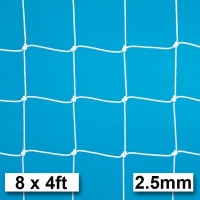 Harrod 2.5mm Football Goal Nets (8 x 4ft / 2.44 x 1.22m) FBL030 (Pair)