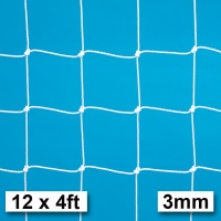 Harrod 3mm Heavy Duty Football Goal Nets (12 x 4ft / 3.66 x 1.22m) FBL032 (Pair)