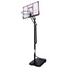 Sure Shot 513ACR Easi Just Portable Unit with Acrylic Backboard and Pole Padding