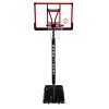 Sure Shot 514 Telescopic Portable Basketball Unit with Acrylic Backboard and Pole Padding