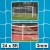 Harrod 3mm White Box Profile Nets for Socketed & Fence Folding Football Goals (24 x 8ft / 7.32 x 2.44m) FBL310 (Pair)