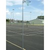 Harrod Socketed Netball Posts (Pair) Available with (NBL005 10mm Solid Rings) (NBL015 16mm Tubular Rings)