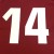 Printed 9'' Team Numbers