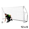 Quickplay Kickster Academy Football Goal (12 x 6ft)