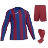 Colour: Burgundy/Blue