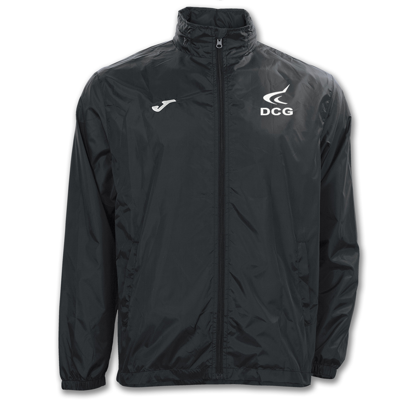 Mesh lined outlet rain jacket