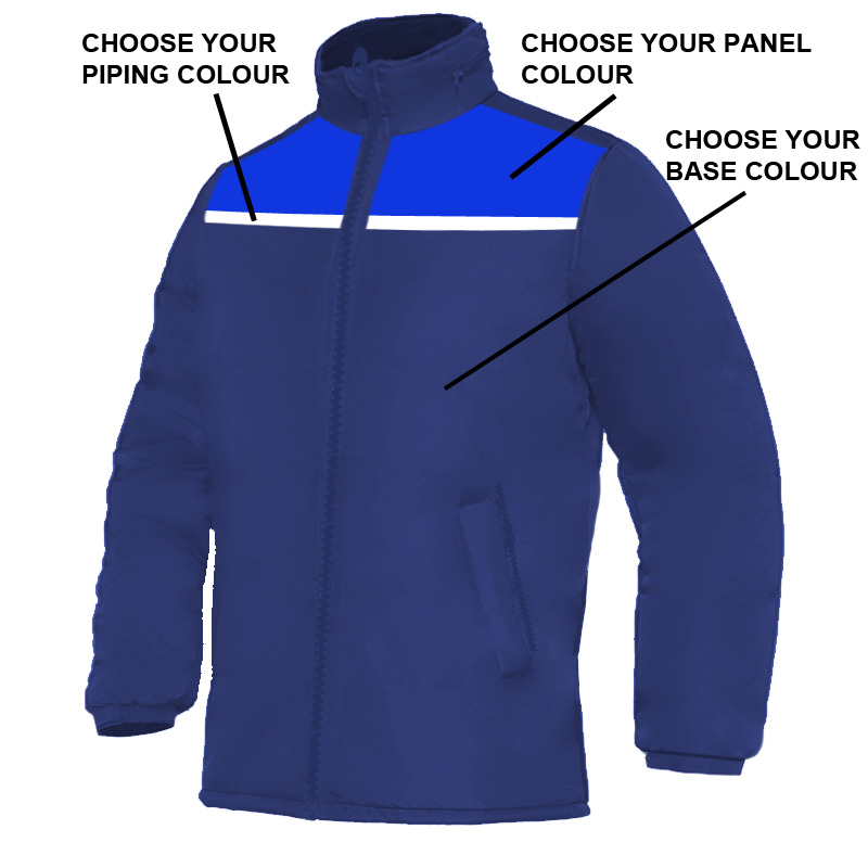Thermal Jacket FOOTBALL /RUGBY etc Personalised Manager Jacket Winter Jacket 