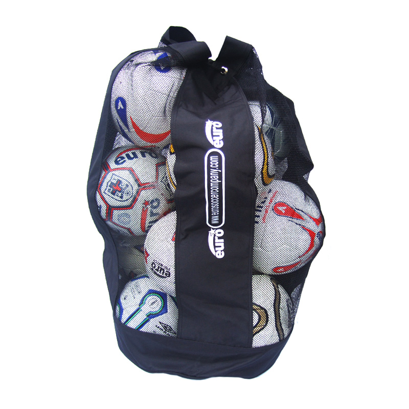 Euro Football Mesh Panel Ball Sack (Holds 12)