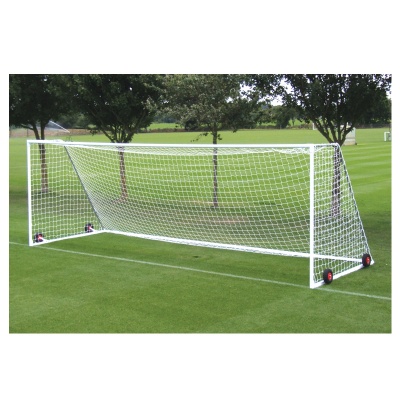 Harrod Heavyweight Freestanding Steel Football Goal Posts- Wheels & Nets Extra (24 x 8ft / 7.32 x 2.44m) FBL054 (Pair)