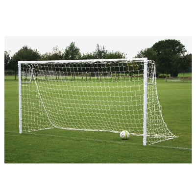 Harrod Socketed Steel 60mm Round Football Goal Post (12 x 6ft / 3.66 x 1.83m) FBL139 (Pair)