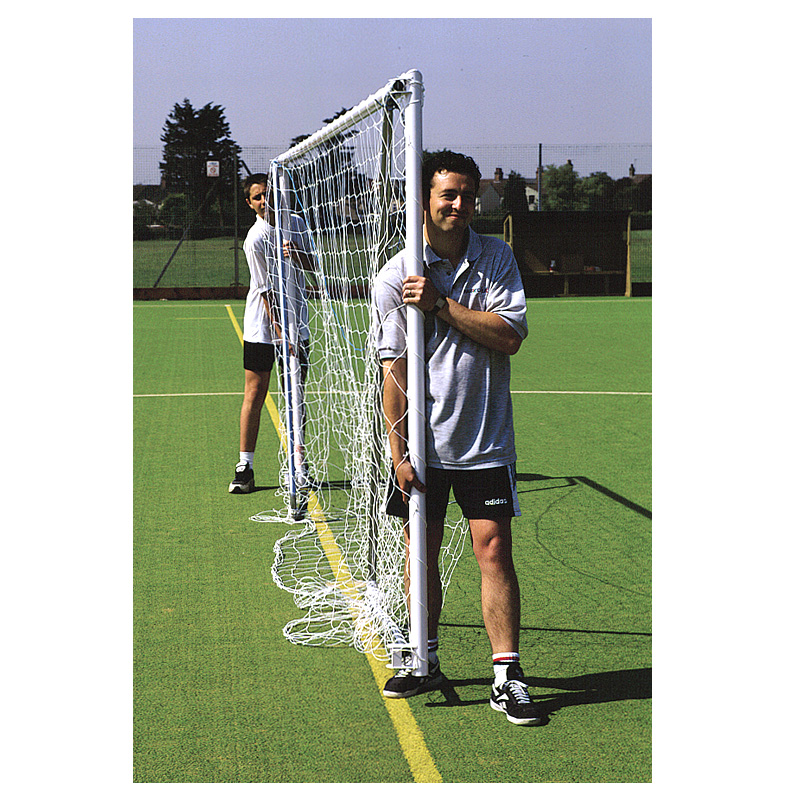 Harrod Folding Freestanding Steel Football Goal Posts (16 x 6ft / 4.88 x 1.83m) FBL142 (Pair)