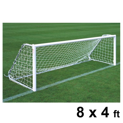 Harrod Folding Freestanding Aluminium Football Goal Posts (8 x 4ft / 2.44 x 1.22m) FBL187 (Pair)
