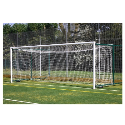 Harrod 3mm White Box Profile Nets for Socketed & Fence Folding Football Goals (24 x 8ft / 7.32 x 2.44m) FBL310 (Pair)