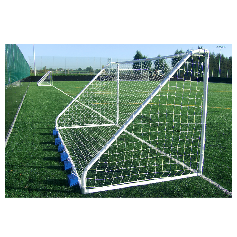 Harrod Classic Football Steel Small Sided Goal Posts (16 x 6ft / 4.88 x 1.83m) FBL640 (Pair)