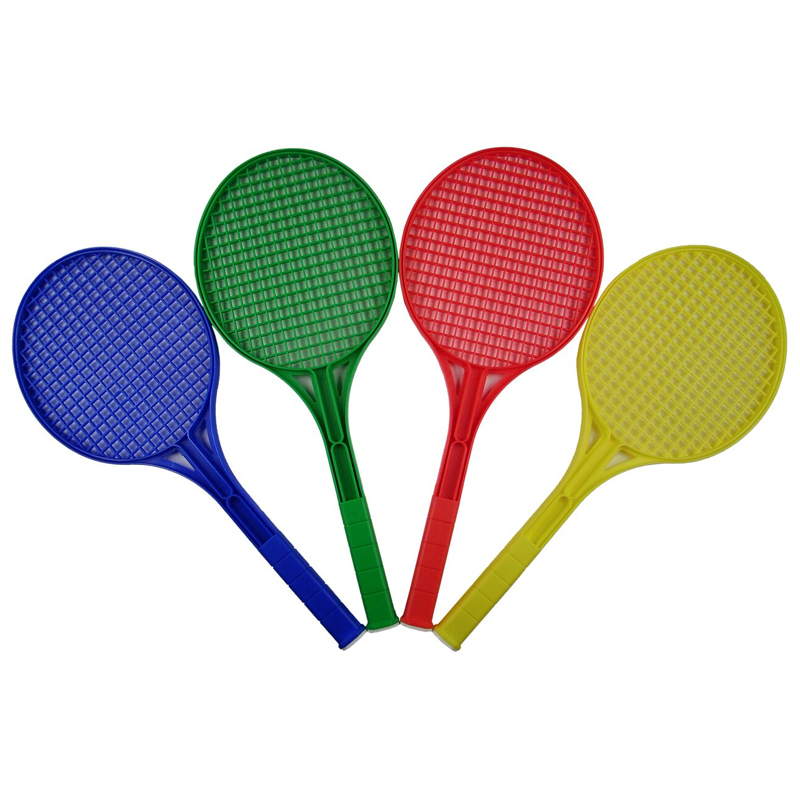 Short/Mini Tennis Plastic Rackets (Pack x 4)