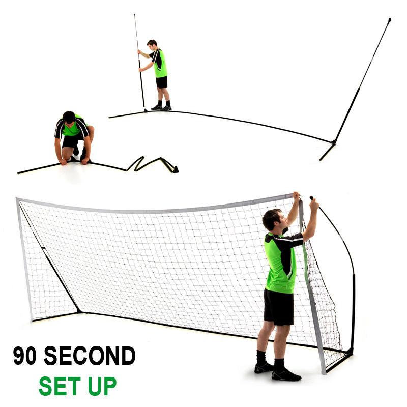 Quickplay Kickster Academy Football Goal (16 x 7ft)