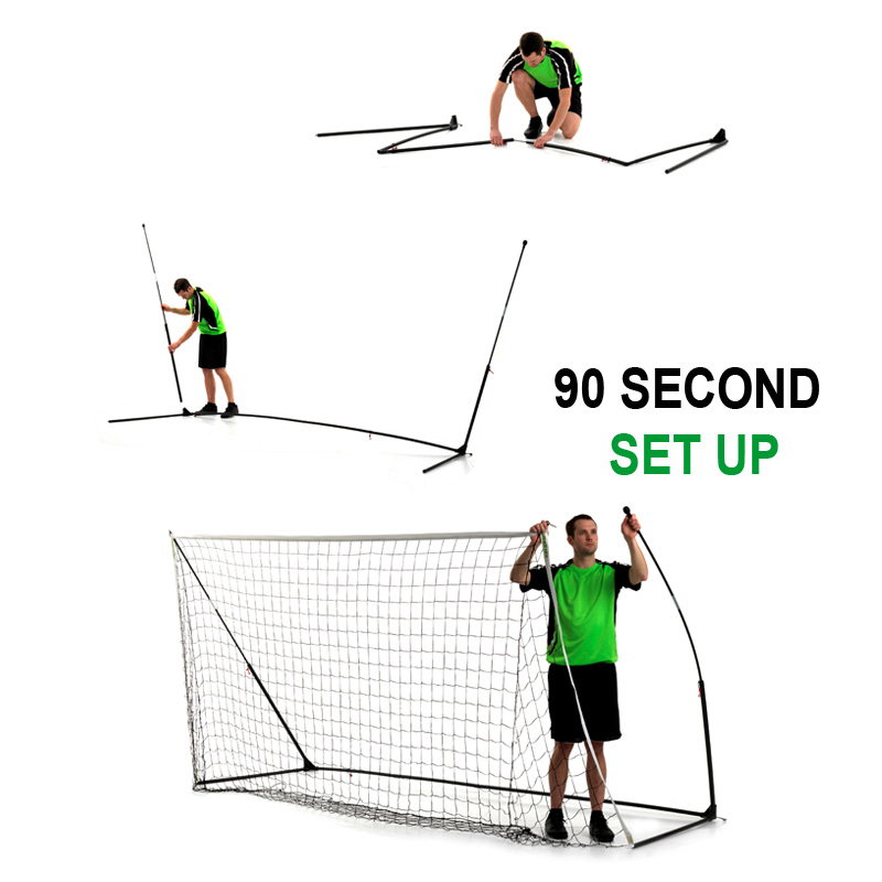 Quickplay Kickster Academy Football Goal (8ft x 5ft)