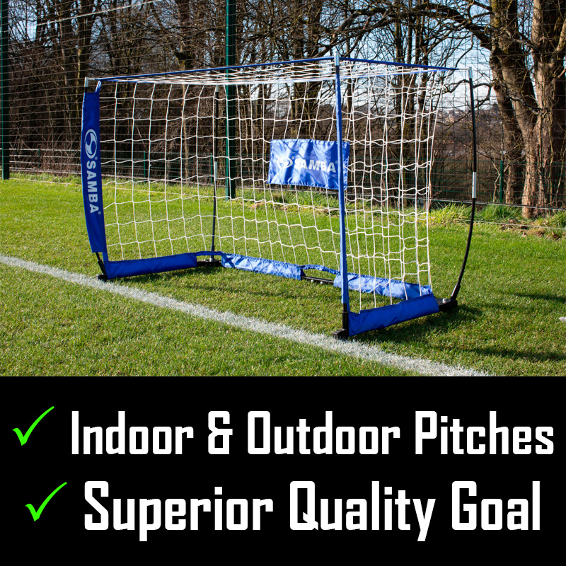 Samba Speed Quick Set up Portable Football Goal (5' x 3')