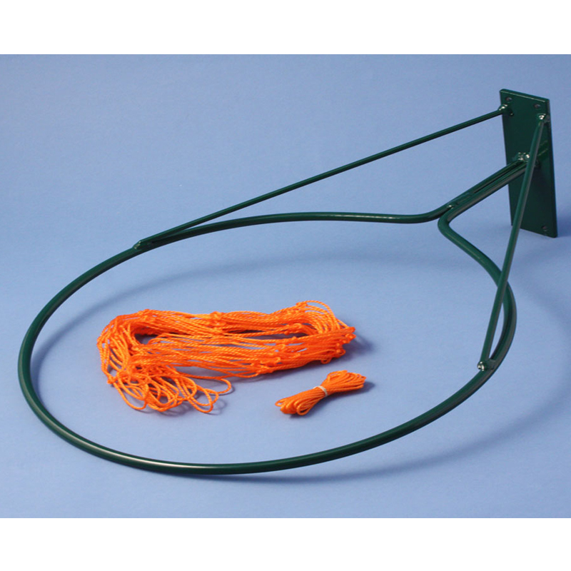 Harrod Replacement Green/Orange Netball Net (Pair)