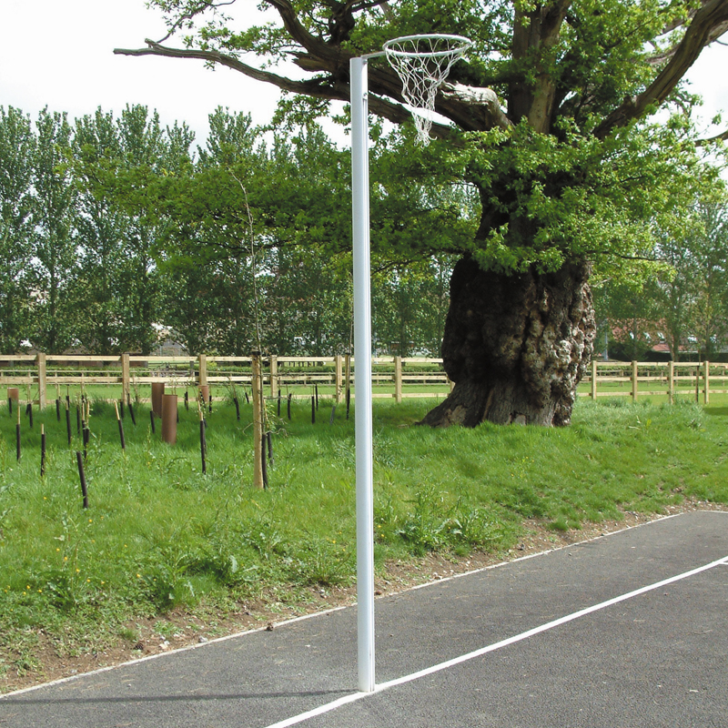 Harrod International Socketed Netball Posts (NBL030) (Pair)