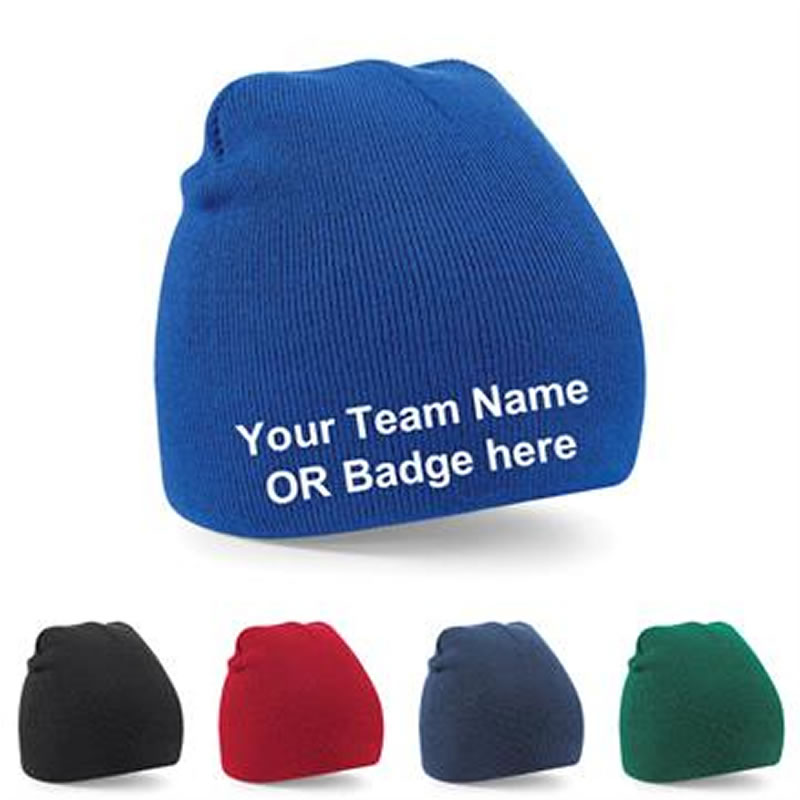 Customised Team Beanies