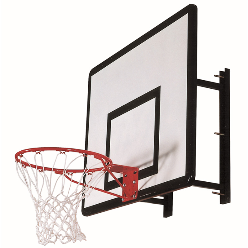 Heavy Duty Basketball Wall Mount Unit & Ring