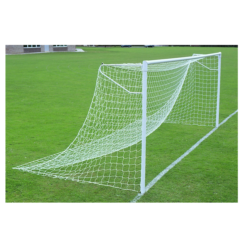 Harrod Super Heavyweight Steel Football Goal Posts With Locking Lids