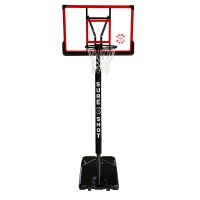 Sure Shot 514 Telescopic Portable Basketball Unit with Acrylic Backboard and Pole Padding