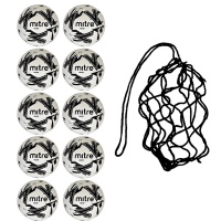 Net of 10 Mitre Calcio Training Balls