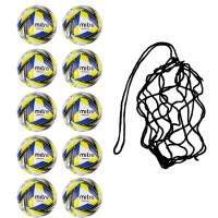 Net of 10 Mitre Ultimatch Plus Match Balls