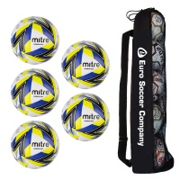 Tube of 5 Mitre Ultimatch Plus Match Balls