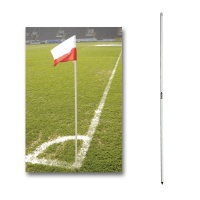 White Flexible Corner Post (Single Pole Only)