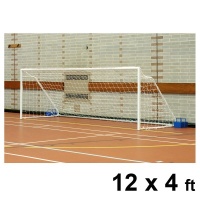 Harrod Fold-away Steel Football Goal Posts (12 x 4ft / 3.66 x 1.22m) FBL037 (Pair)