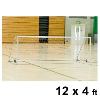 Harrod Folding Wheelaway Steel Football Goal Posts (12 x 4ft / 3.66 x 1.22m) FBL126 (Pair)