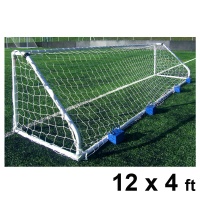 Harrod Classic Football Steel Goal Posts (12 x 4ft / 4.88 x 1.2m) FBL141 (Pair)