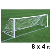 Harrod Folding Freestanding Aluminium Football Goal Posts (8 x 4ft / 2.44 x 1.22m) FBL187 (Pair)