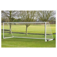 Harrod 4G Aluminium Weighted Football Portagoals- Includes Wheels (24 x 8ft / 7.32 x 2.44m) FBL435 (Pair)