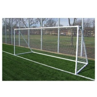 Harrod Heavy Duty Galvanised Steel Football Goal Posts (12 x 6ft / 3.66 x 1.83m) FBL511 (Pair)