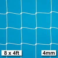 Harrod 4mm Extra Heavy Duty Integral Weighted Portagoal Football Nets (8 x 4ft / 2.44 x 1.22m) FBL666 (Pair)