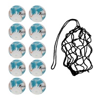 Net of 10 Precision Fusion IMS Footballs