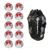 Ball Sack of 10 Precision Fusion IMS Training footballs