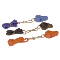 Plastic Whistle (Red, Blue Black)