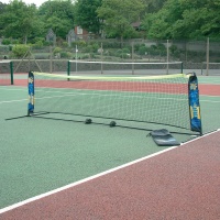 Harrod 2.9m Mini Tennis Net Post Set (TEN575)