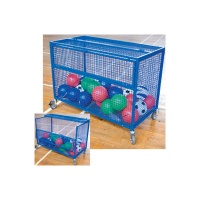 Mesh Ball Storage Trolley