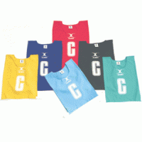 Gilbert Netball Bibs Lettered Front & Back